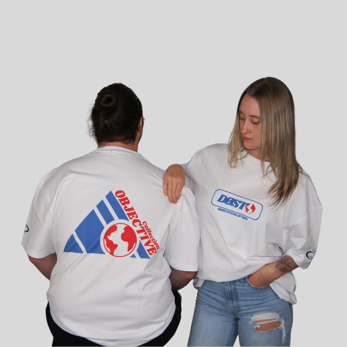 OBJECTIVE WHITE T-SHIRT