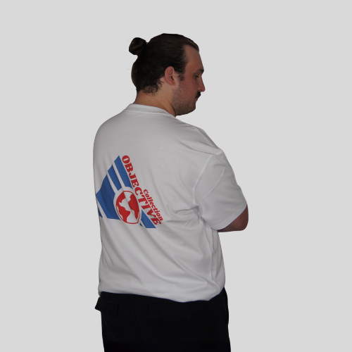 OBJECTIVE WHITE T-SHIRT