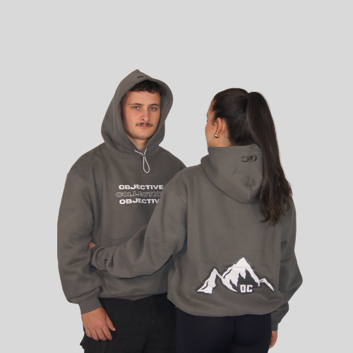 OBJECTIVE GREY HOODIE