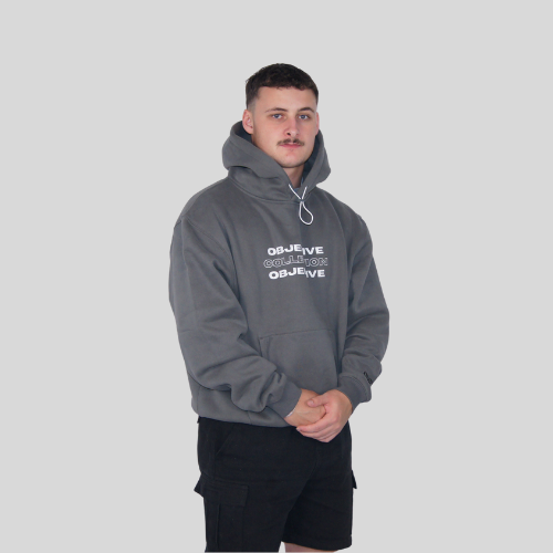OBJECTIVE GREY HOODIE