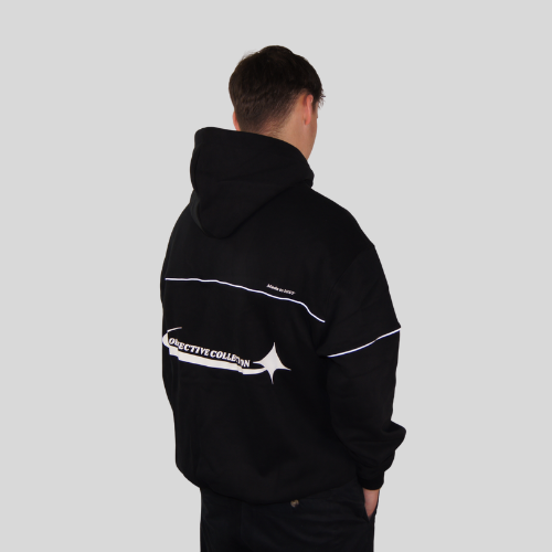OBJECTIVE BLACK HOODIE