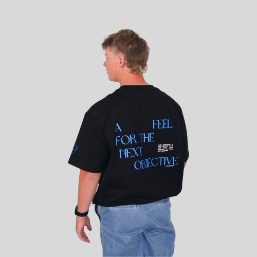 OBJECTIVE BLACK T-SHIRT
