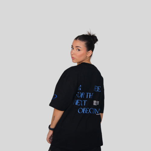 OBJECTIVE BLACK T-SHIRT